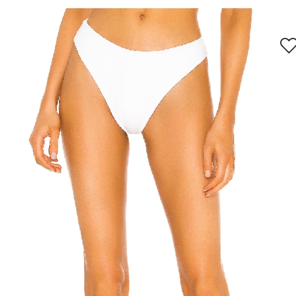 Indah Revolve White Bikini Bottom